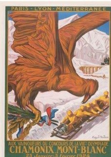 1924第一届夏蒙尼冬奥会会徽