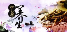 中国药材中药养生传统国风插画展板素材