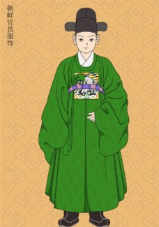 朝鲜古代服饰6 朝鲜官服 官服