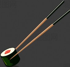 咖啡寿司筷子