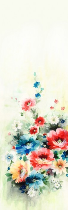 花卉艺术原创手绘水彩艺术花卉