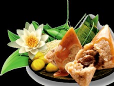 传统节日端午节粽子素材