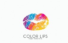 小清新创意彩色logo