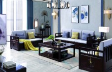 中式家具客厅沙发