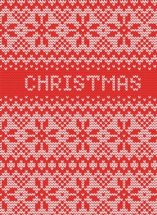 圣诞风景圣诞风格针织纹样背景素材