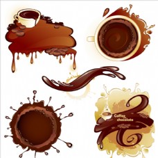 咖啡杯巧克力咖啡