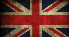 欧式花纹背景英国国旗