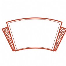 平面设计矢量中式边框花纹装饰