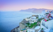 自然风光希腊爱琴海度假自然美丽风光