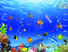 景观水景海底世界