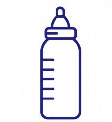 瓶子矢量奶瓶