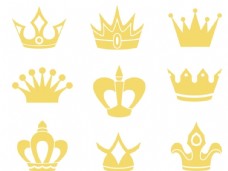 童话王国矢量金色皇冠