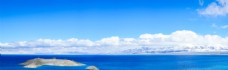新疆赛里木湖全景图
