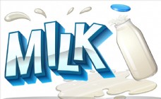 体设计牛牛奶