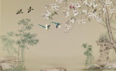 古典装修中式花鸟