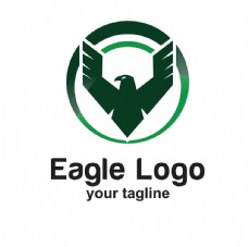 潮流素材标志设计老鹰标志