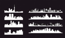景观设计城市剪影