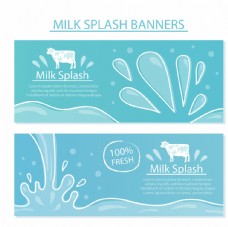 POP海报模板牛奶海报素材模板