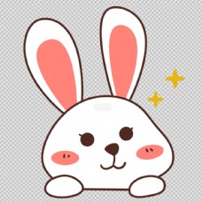 可爱动物卡通兔子动物可爱兔子素材