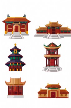 中国风设计中式复古建筑