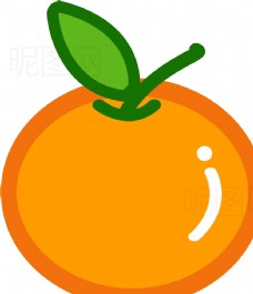 卡通菠萝脐橙