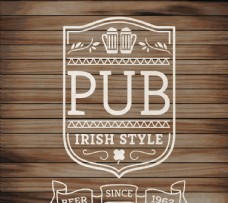 爱尔兰酒吧标志