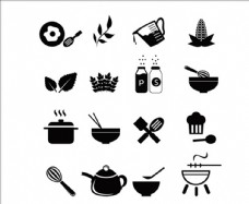 logo厨房工具图标
