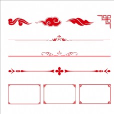中国风设计边框欧式花纹边框花纹花纹