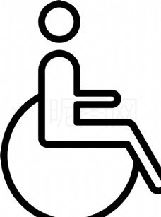 字体轮椅