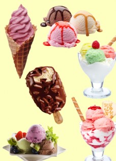 冰淇淋雪糕素材