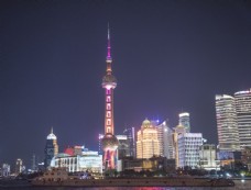 上海城市城市夜景上海夜景