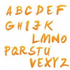 分形艺术艺术字母设计