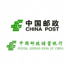 全球电视卡通形象矢量LOGO中国邮政银行logo