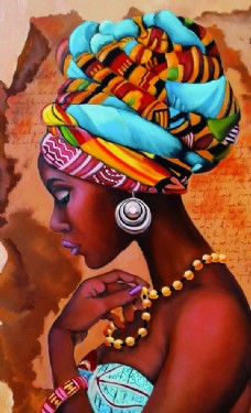 非洲女孩
