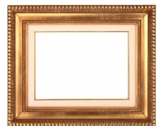 欧式家具金色木纹相框