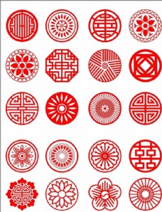 古典中国中国风古典花纹边框素材