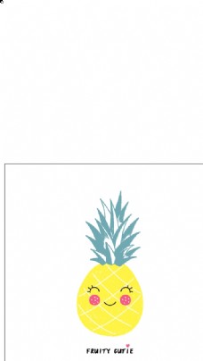 卡通菠萝