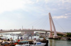 台湾渔人码头情人桥