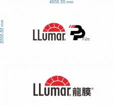 国外名家矢量LOGO龍膜logo标志