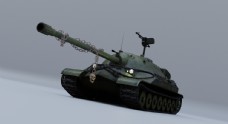 坦克武器模型插画背景