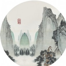 中国山水装饰画