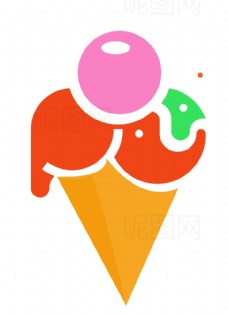 七夕情人节冰淇淋