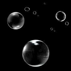 水珠素材气泡