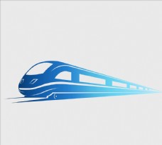 psd源文件扁平化设计高速列车