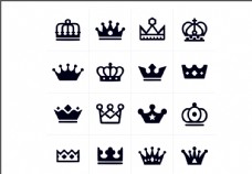 logo皇冠图标标志皇冠图案