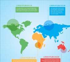 X光世界世界地图信息图表