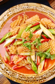 中华文化米椒鱿鱼