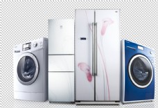 家电海报冰箱洗衣机