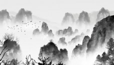 画中国风中国风新中式山水画