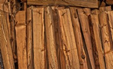 堆积木柴木纹背景